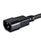 Monoprice SJT Extension Cord, 14 AWG, Indoor, 14/3, 1 Outlets, IEC 60320 C13, Black, IEC 60320 C14, 8 ft 40120 - alternate 8